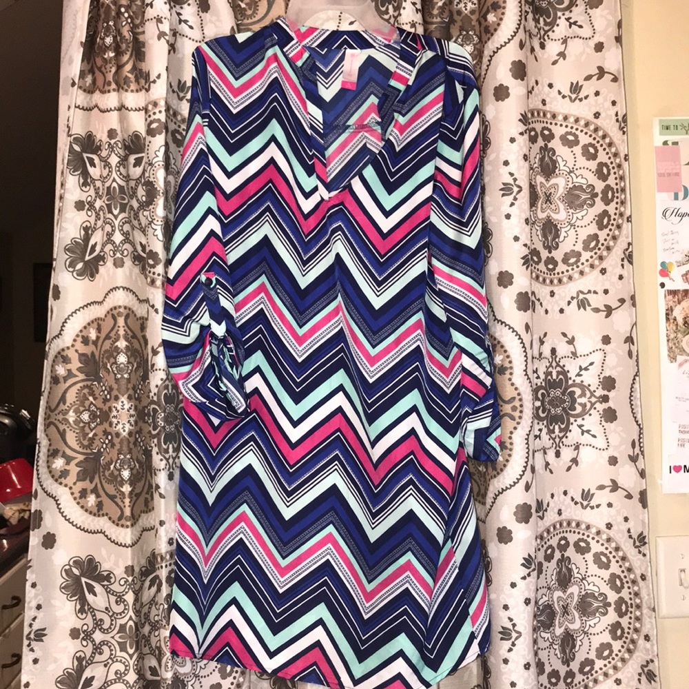 Multicolored dress